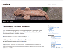 Tablet Screenshot of cloudette.net